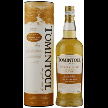 Tomintoul Single Malt Scotch Whisky Caribbean Rum Cask Finish