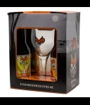 Vos Bier Cadeauverpakking 4 Flessen met Glas
