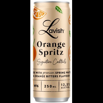 Lavish Orange Spritz Signature Cocktail