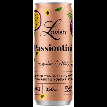 Lavish Passiontini Signature Cocktail